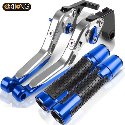 Motocross Handlebar Grip Handle For YAMAHA FZ1 FAZER 2008 2009 2010 2011 2012 2013 2014 2015 accessories Brake Clutch Levers