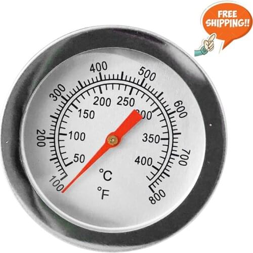 Stainless Steel BBQ Accessories Grill Meat Thermometer Dial Temperature Gauge Gage Cooking Food Probe Household Kitchen Tools