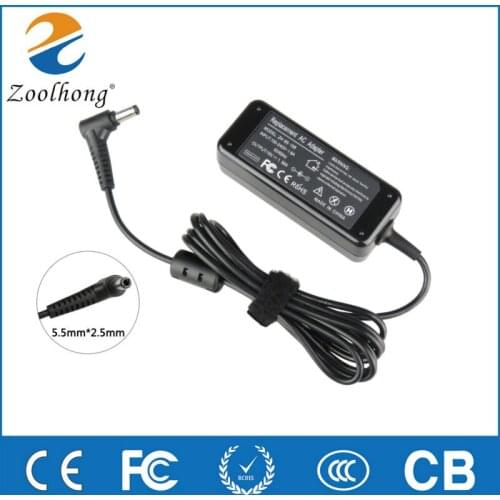 Zoolhong 19V 1.58A 30W AC Adapter Charger ForAcer Aspire One AOA110 AOA150 ZG5 ZA3 NU ZH6 D255E D257 D260 A110 Laptop