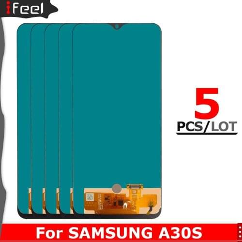 5 Pieces For Samsung Galaxy A30S LCD Display Incell Touch Screen For Samsung A30s A307 A307F A307G A307YN Digitizer Assembly