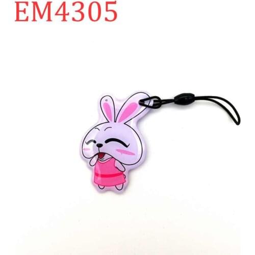 125Khz Rewritable Blank Card Token Badge Tag EM4305 T5577 RFID Smart Tag Waterproof Keychain Proximity Access Control Card 1Pcs