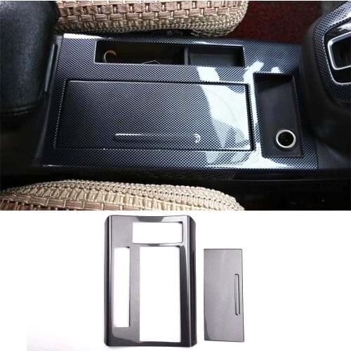 2Pcs/set Car Water Cup Holder Cover Stickers For Honda CRV 2012 2013 2014 LHD Interior Car Styling