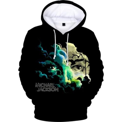 Super Star Michael Jackson 3D Hoodies Fashion Men/women Sweatshirts Hot Sale Michael Joseph Clothes Children Pullov Kids Clothes
