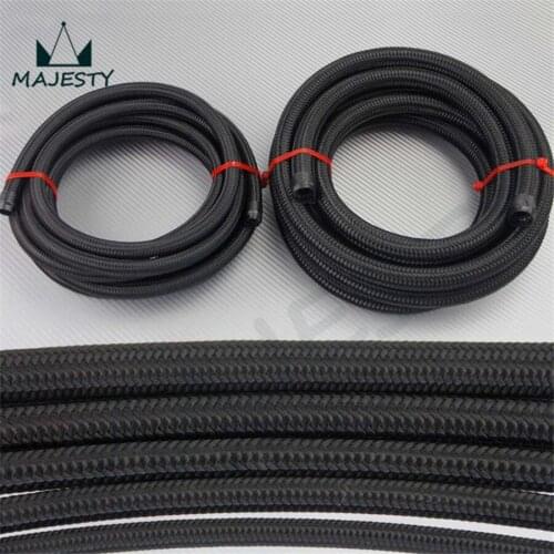5M STAINLESS STEEL/NYLON BRAIDED 15KPSI AN6 6-AN OIL/FUEL LINE/HOSE 5METER 16FEET