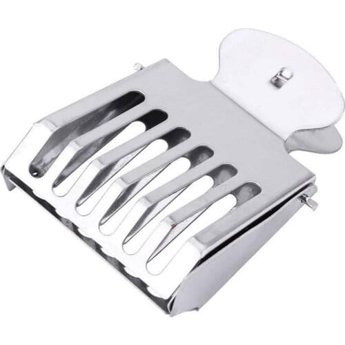 Free Shipping 10 Pcs Bee Queen Catcher Clip Stainless Steel Cage Beekeeping Equipment Tool Beekeeper Equip Isolation Room Drop