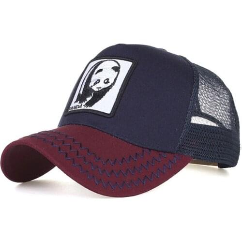 Womens Mens Baseball Cap For Hat Men Netflix Black Net Cap Cotton Adjustable Fashion Sunshade Sunscreen Animal Embroidery