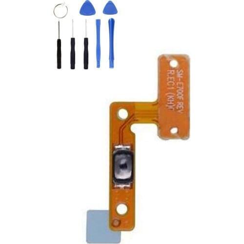 Volume Audio Mute Power ON OFF Button Key Flex Cable Repair Kit Gift FOR Samsung E7 E700
