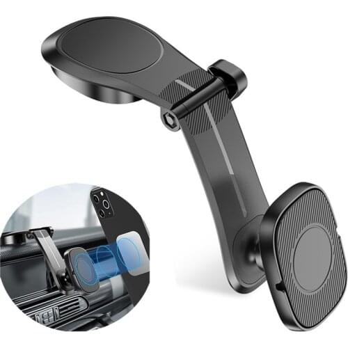 Magnetic Holder 360 Rotation Metal Air Vent Mount holder in Car Mobile Phone Holder For redmi note 10 9 Universal Magnet Stand