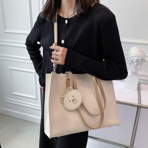 Fashion Women Handbags Large Capacity Shoulder Bag High Quality Ladies Pu Leather Messenger Bags Designer Travel Crossbody Bag