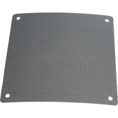5Pcs/Lot Fan Dust Filter 120mm Cuttable Black PVC PC Dustproof Case Computer Mesh Wholesale