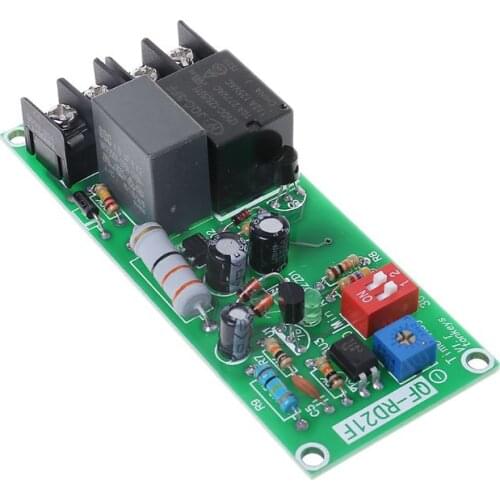 AC100V-220V Adjustable Timer Control Relay Module Turn Off Delay Switch Board For Exhaust Fan High quality Drop shipping Hot