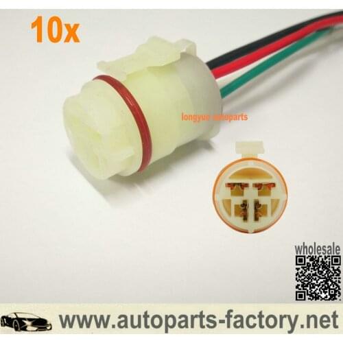 Longyue 10pcs Alternator Plug Connector for Mitsubishi Holden Isuzu Alternators
