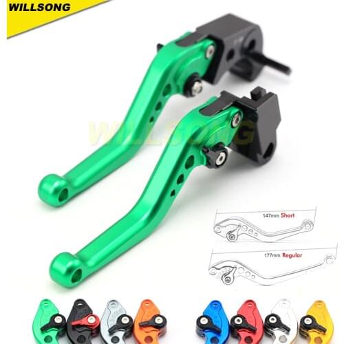 Regular/Short Adjustable Brake Clutch Levers For KAWASAKI ER6N ER6F NINJA 400/650/650R KLE650 VERSYS Motorcycle Accessories