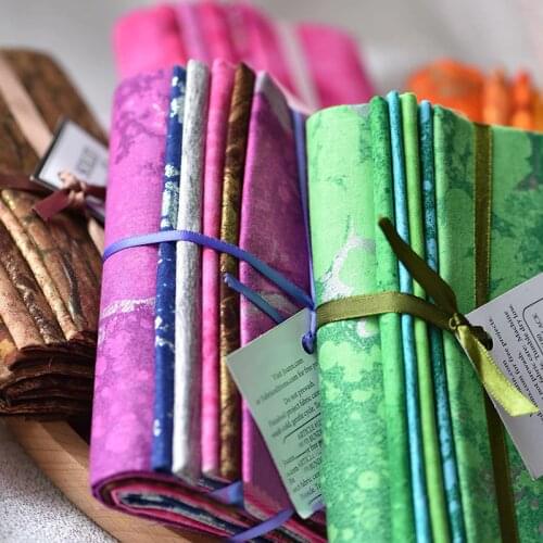 Turtle Crack Thickened Vintage Cotton Patchwork Fabric handmade diy quilt material for Craft lover 45*50cm P44