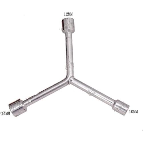 1pcs Guitar repair tool Y type Trigeminal wrench Socket Spanner Sleeve Wrench 10*12*14mm Guitar Accessories