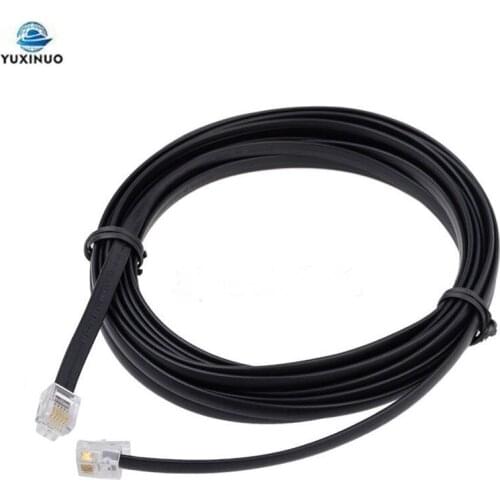 1pcs 6 Pin Plug Front Panel Separate Extending Cable 11cm/3m/5m Length 6Pin for TYT TH7800 TH9800 TH-9800 TH-7800 Walkie Talkie