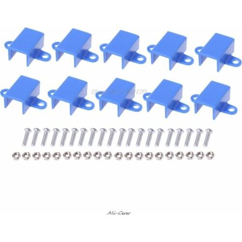 10Pcs Mounting Bracket N20 Micro Gear Motor Base Fixed Seat Frame Holder 12mm AUG_14 Dropship
