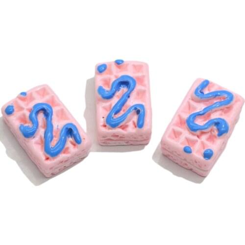 100/50pc Simulation Colorful Re-ment Cream Cake Resin Charms For Phone Shell Beauty Material Accessories Or Miniature Food DIY