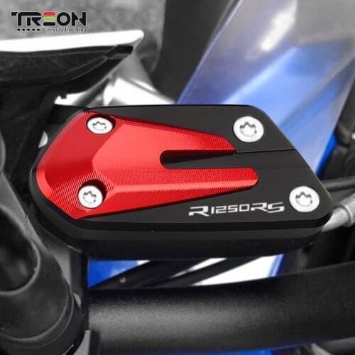 For BMW R1250RS R1250 RS r1250rs 2014 - 2018 Motorcycle CNC Aluminum Front Brake Clutch Fluid Reservoir Cover Cap Accessories