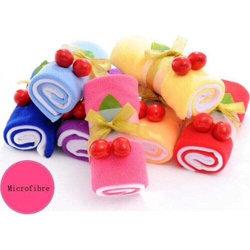 Free Shipping(5sets/lot), Wedding Gift Cake Towel,Novelty Wedding Gift,Swiss Roll Towel