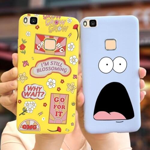 For Huawei P9 lite Case Soft Slim Fundas Cute Silicone Phone Cases For Huawei P 9 Lite P9Lite Back Cover 5.2'' Full Coque Bumper