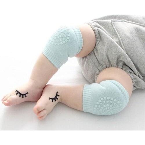 Baby Knee Pads Cartoon Infant Safety Flexible Crawling Protector Kids Kneecaps Children Short Kneepad Baby Leg Warmers G0398