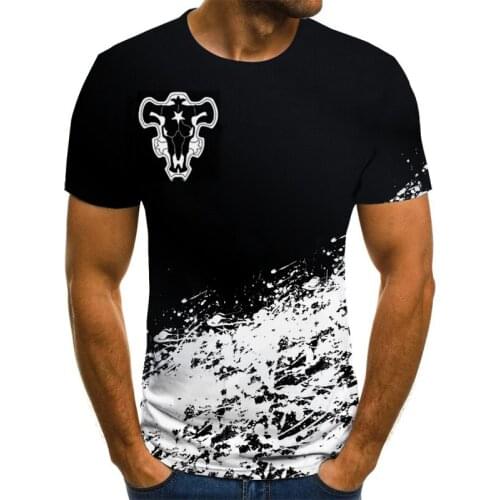 New Summer Anime Black Clover 3D T shirt Men Women Children Fashion Streetwear Boy Girl Kids Printed T-shirt Cool Tops Tee