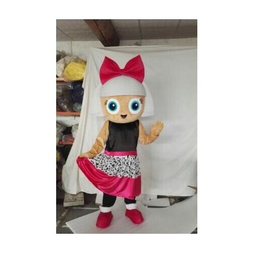 Hot sale Adult baby Doll Girl mascot costume cartoon mascot suit custom mascot dress fancy dress costumes party costumes