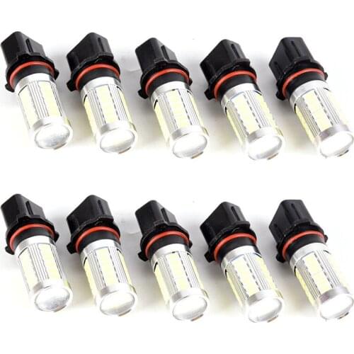 Running Lights LED Bulbs Fog Lamps 2pcs / lot P 13W Universal Car High Power PSX26W Daytime