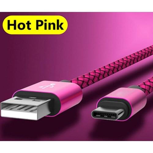 1m/2m/3m Phone Charger Cable Type C Usb C Cable Fast Charge for Samsung Galaxy Note A20 A30 A40 A50 A60 A70 A80 M20 M30 A6S Pro