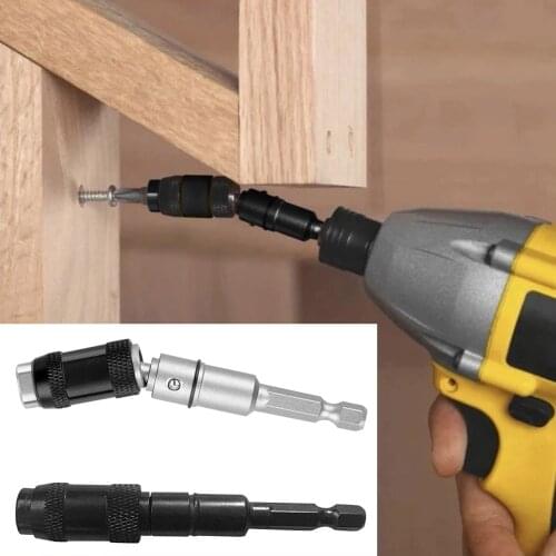 Multifunctional Flexible Drill Bit Car Repair Tools Screwdriver Electric Drill Power Adapter Holder Link for Repair Accessory
