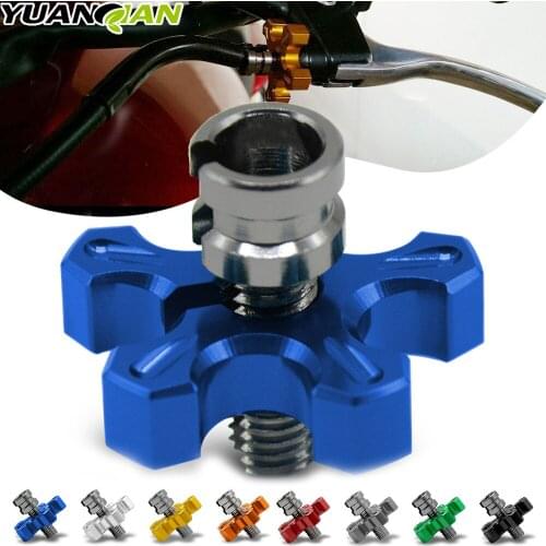 Motorcycle CNC Dirt Bike Billet Clutch Cable Wire Adjuster Screw For YAMAHA YZ80 YZ85 2001 2002 2003 2004 2005 2006 2007-2011