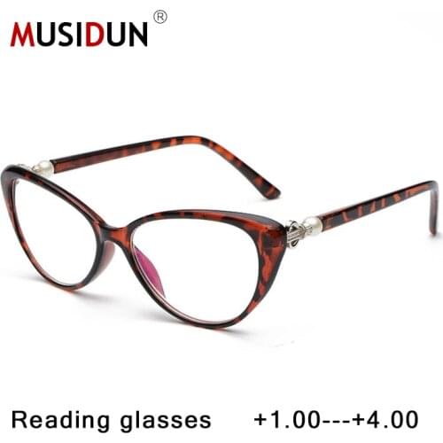MUSIDUN Women's Glasses And Cases
