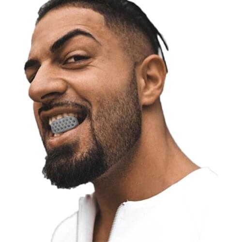 Face Masseter men facial pop n go mouth jawline Jaw Muscle Exerciser chew ball chew bite breaker training