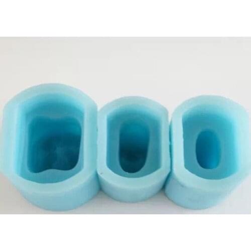 Dental single permanent teeth silicone rubber mould