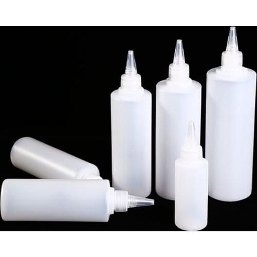 Squeezable Refillable Bottles Dropper Sample Bottle Honey Seasoning Pigment Bottles Liquid Container 100/200/250/300/400/500 ML