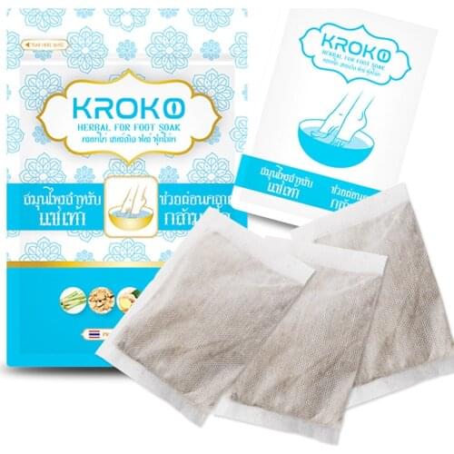 Thai foot bath bag foot soak powder, wormwood, ginger, hay, ginger, cold-fighting female 10 packs/bag