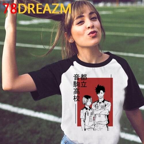 Oya Oya Oya Haikyuu clothes summer top men couple clothes couple ulzzang streetwear vintage clothes couple clothes vintage