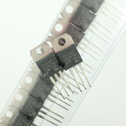 20pcs/lot TIP142T original TO-220 darlington tube NPN 15A/100V