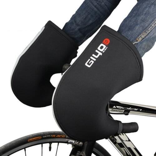 Waterproof Handlebar Cycling Gloves Men Women Winter Warm Mittens MTB Mountain Road Bike Bar Gloves Mitts For Bicycle