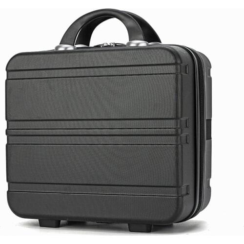 14 Inch Hard Shell Women Cosmetic Box Case Girl Travel Hand Luggage Portable ABS Waterproof Carrying Makeup Case Suitcase
