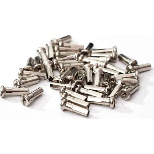 20pcs MTB Road Bike 45# Steel Spokes Bicycle 14G Black Spokes with Nipples 250-280mm Cycling Accessories