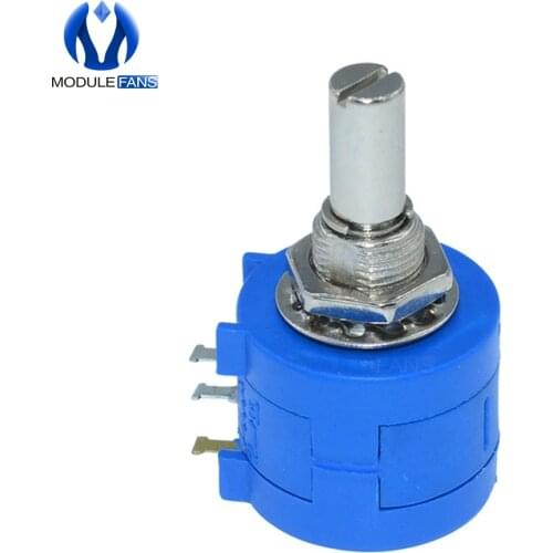 3590S-2-103L 3590S 10K ohm Precision Multiturn Potentiometer 10 Ring Adjustable Resistor