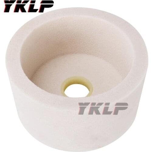 6" 150mm Ceramic Grinding Wheel Abrasive Cup White Corundum 5/4" Bore 60 80 Grit