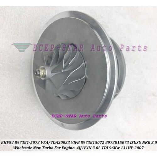 Turbo Cartridge CHRA RHF5V 897381-5073 8973815073 8973815072 8973815070 VDA30023 For ISUZU NKR truck 3.0L TDI 4JJ1E4N 4JJ1-N 91k