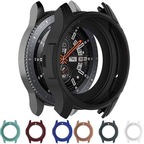 Case For Samsung Galaxy Watch 46mm 42mm gear S3 frontier soft Silicone Protect Cover Protective shell smartWatch Accessories