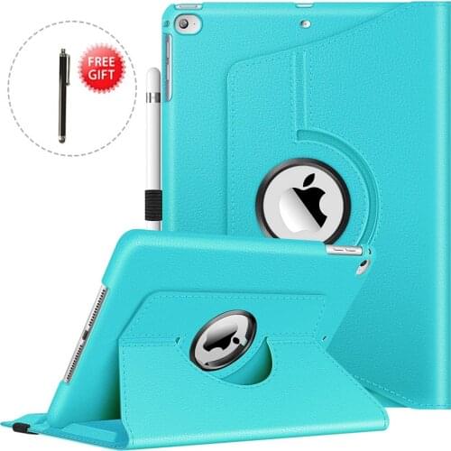 Case for iPad 9.7 2018 2017 / iPad Air 2 / iPad Air 360 Degree Rotating Stand Protective Cover for iPad 9.7 inch (6th/5th Gen)
