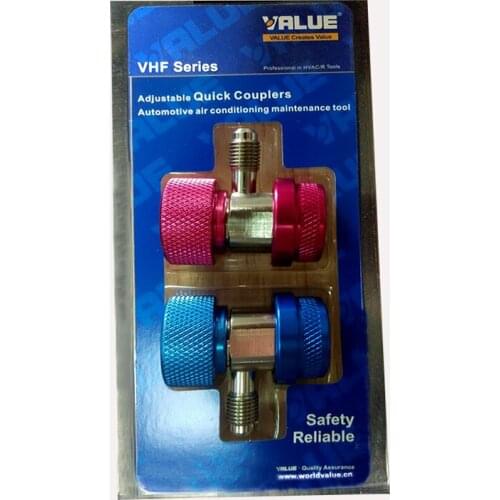 Air Conditioner R134A Refrigerant Adjustable Quick Coupling