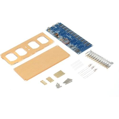 Digital Clock Kit Electronic Clock Semi-Finished Clock Module DIY Clock Kit Suitable for IN-12 Glow Tube