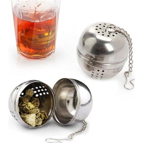 Stainless Steel Green Tea Bag Infuser Ball Tea Leaf Spice Strainer Mesh Coffee Filter Cooking Tools Kitchen Accessories